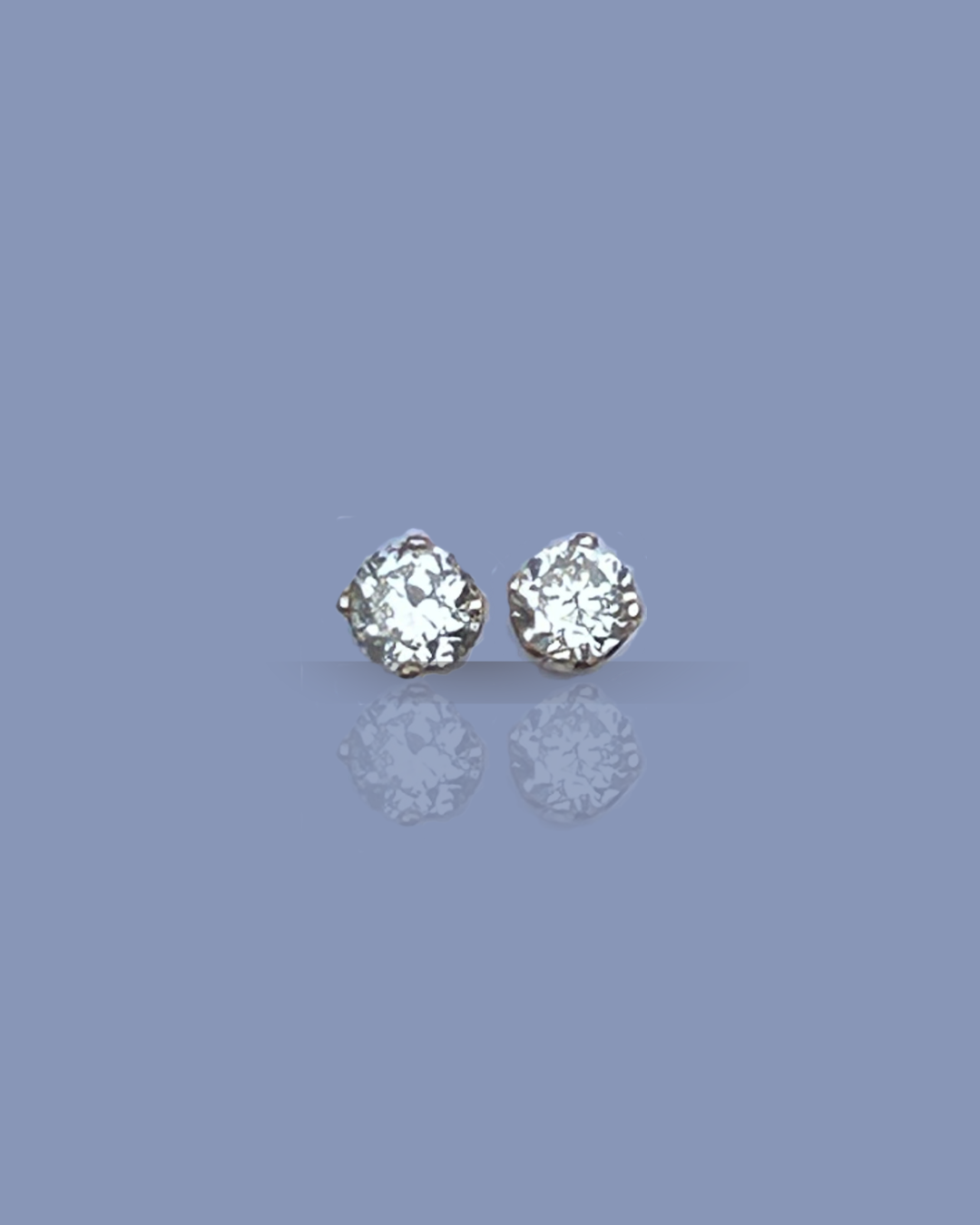 14K Solid Gold 1/3 Ct. tw Diamond Stud Earrings SI-G