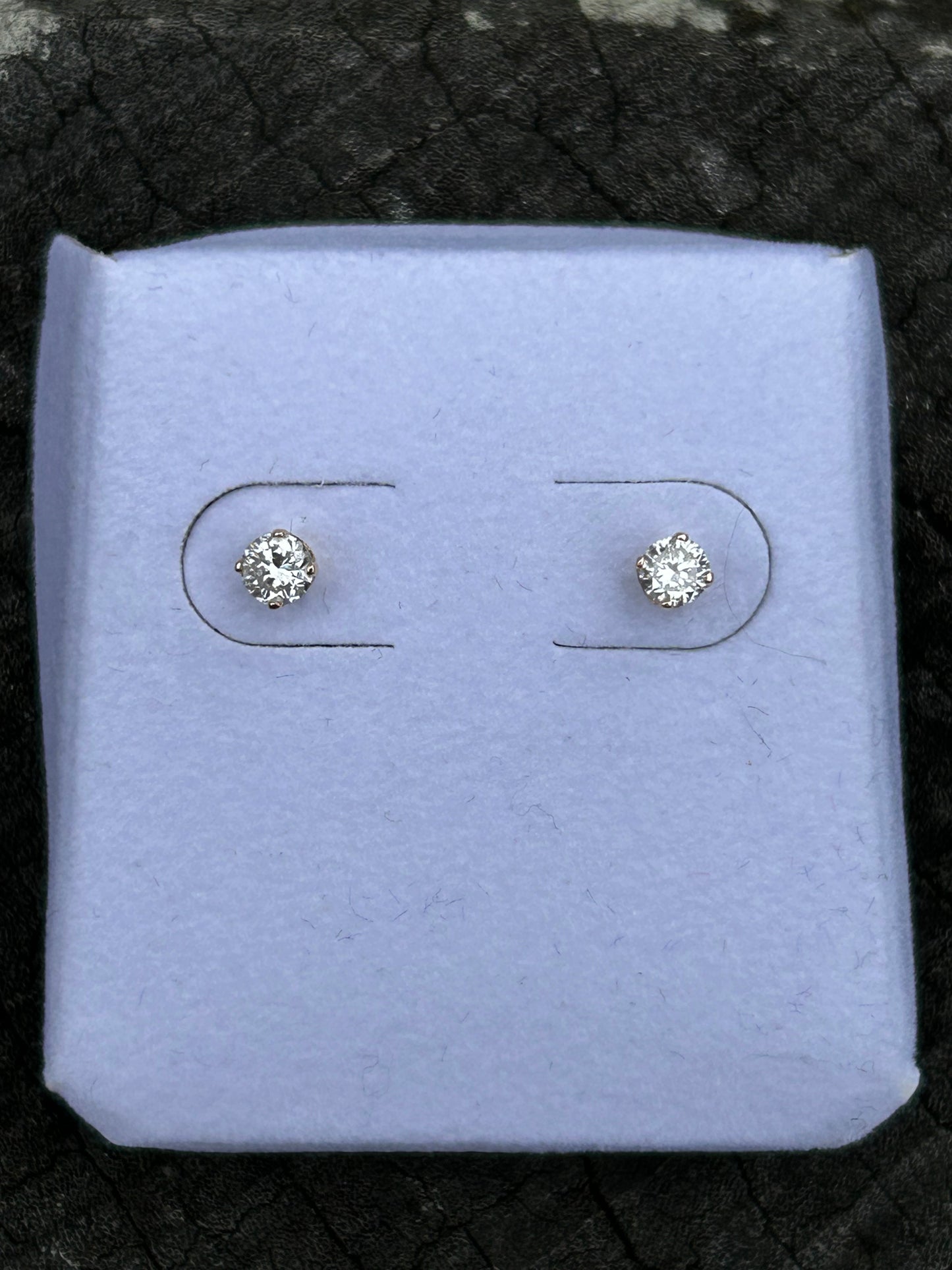 14K Solid Gold 1/3 Ct. tw Diamond Stud Earrings SI-G
