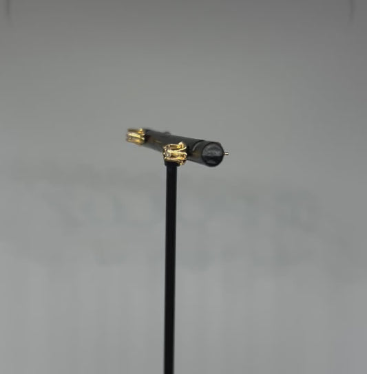 14K Gold 1/3 cttw G/SI Diamond Stud Earrings